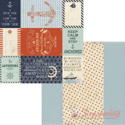 Аркуш паперу 30*30см Authentique Anchored Enhancements