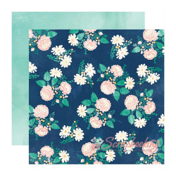 Аркуш паперу 30*30см Carta Bella Hello Again Hello Floral