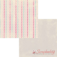 Аркуш паперу 30*30см Authentique Flourish Interlock