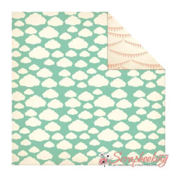 Аркуш паперу 30*30см Kaisercraft Save The Date Banner двосторонній