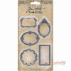 Рамки Tim Holtz Ideaology Metal Deco Frames, 5шт