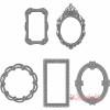 Рамки Tim Holtz Ideaology Metal Deco Frames, 5шт