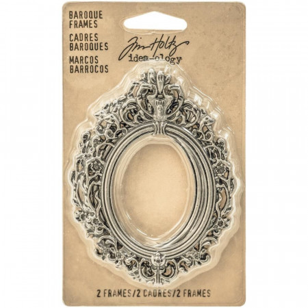 Рамки Tim Holtz Ideaology Metal Baroque Frames, 2шт