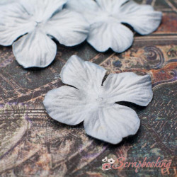 Набір кольорів гортензія 3,2см блакитна, 5шт