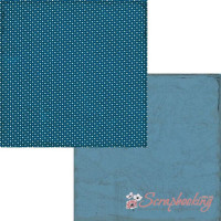 Аркуш паперу 30*30см Authentique Abroad Touring