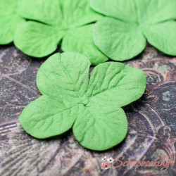 Набір кольорів гортензія 3,2см зелена, 5шт