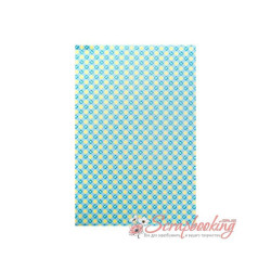 Калька A4 Ursus Дитяча БЛАКИТНЯ ІГРАШКИ КЛІТКА ДРІБНА, 115г/кв.м