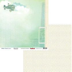 Аркуш паперу 30*30см ScrapBerrys Мамині скарби Ігри та іграшки двосторонній