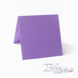 Заготовка для листівки 10*10 (фіолетова)
