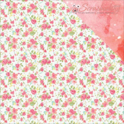 Аркуш паперу 30*30см Kaisercraft Party Time Cotton Candy двосторонній