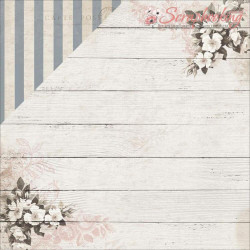 Аркуш паперу 30*30см Kaisercraft Romantique Boutique двосторонній