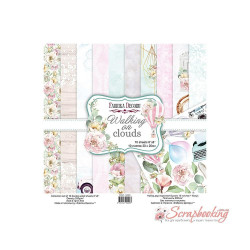Набір паперу 20*20см Фабрика декору Walking on clouds 10 аркушів