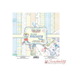 Набір паперу 30*30см Фабрика декору My little mousy boy 10 аркушів