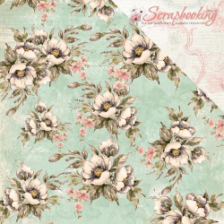 Аркуш паперу 30*30см Kaisercraft Fairy Garden Moonstone двосторонній