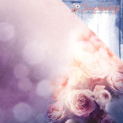 Аркуш паперу 30*30см Kaisercraft Misty Mountains Light Leaks двосторонній