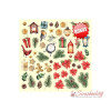Набір паперу 20*20см Фабрика декору Our warm Christmas 10 аркушів