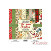 Набір паперу 30*30см Фабрика декору Our warm Christmas 10 аркушів