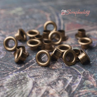 Люверсы 6мм цвет бронза 20шт