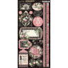 Наліпки Graphic 45 Elegance Cardstock Stickers Elements 30*30см
