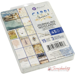 Картки Prima Capri Journaling Cards 7,5*10см 45шт