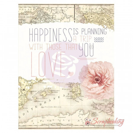 Картки Prima Capri Journaling Cards 7,5*10см 45шт