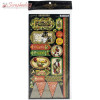 Наклейки Graphic 45 Christmas Time Cardstock Stickers Elements 30*30см