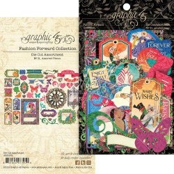 Висічки Graphic 45 Fashion Forward Assortment 51/Pkg 