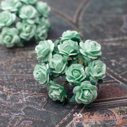 Букет троянд Open Roses 10мм ментоловий, 10шт