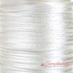 Шнур сатиновий бежевий, 3мм, 1м 