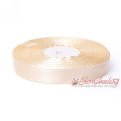 Стрічка атласна монотон 8005 персиковий, 1,25см, 33м