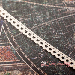 Мереживо 5мм MK44 бежеве 1м