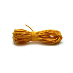 Шнур вощений помаранчевий, 3м 