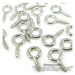 Металевий гачок 9мм*4мм, сталь