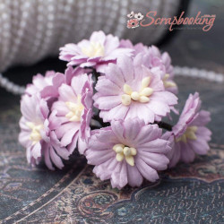 Букет гвоздичок світло-бузкові, 10шт