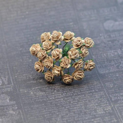 Букет троянд Open Roses 10мм тютюновий, 10шт