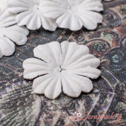 Набір квітів квітка біла мк-182 30мм, 10шт