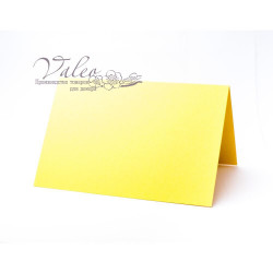 Заготовка для листівки 10*15 (жовта, вертик.)