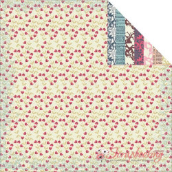 Аркуш паперу 30*30см Kaisercraft Lulu and Roy Dainty двосторонній