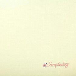 Дизайнерський картон 20*30см Льон двосторонній Бежевий Vivaldi Krem Brick 300гр/м2