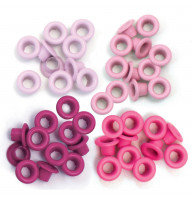 Люверси We R Memory Keepers Standard Pink, 4,8мм, 60шт