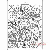 Молд Stamperia Soft Maxi Mould A5 Mechanisms