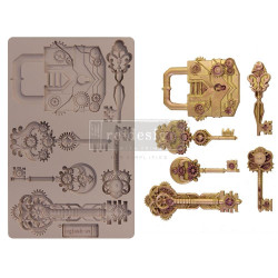Молд Prima Re-Design Mould Mechanical Lock & Keys 652159