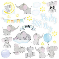 Аркуш паперу 30*30см Фабрика Декору My little baby boy Малюнки