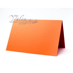 Заготовка для листівки 10*15 (помаранчева, вертик.)