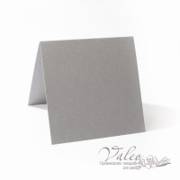 Заготовка для открытки 10*10 (серая)