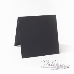 Заготовка для листівки 10*10 (чорна)