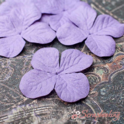 Набір кольорів гортензія 3,2см фіолетова світла, 5шт