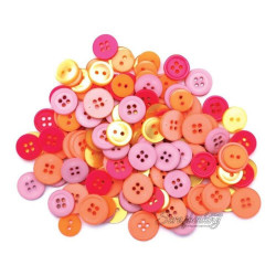 Набір ґудзиків пластикових Blumenthal Lansings Flora, 130шт