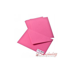 Декоративний конверт Ursus 16х11,5 рожевий яскравий 067