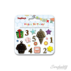 Брадси ScrapBerrys декоративні З Днем Народження 